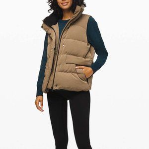 BNWT Lululemon In a flurry oversized down vest